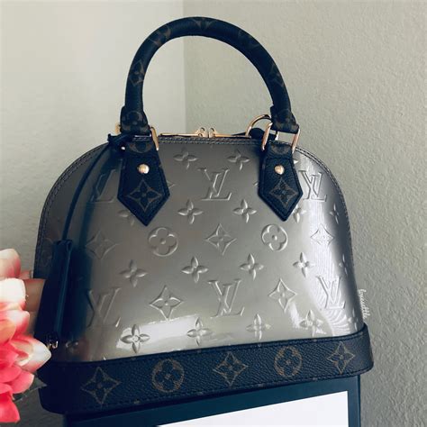 louis vuitton alma vernis bb|authentic louis vuitton alma handbag.